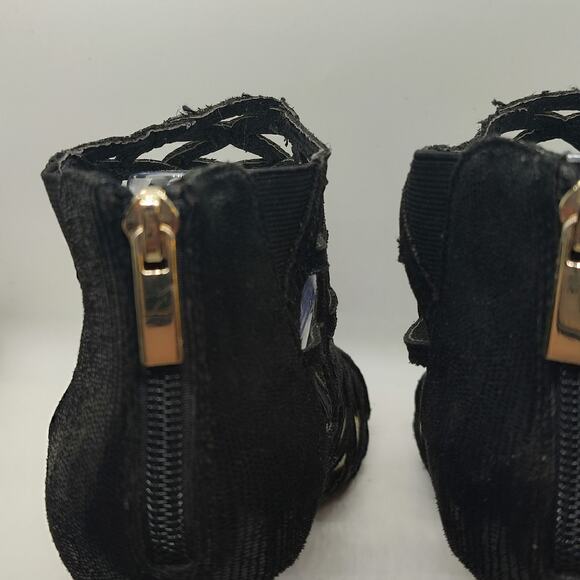 A.N.A High Heel Open Toe Sandals Black New Size 10 - Picture 7 of 7